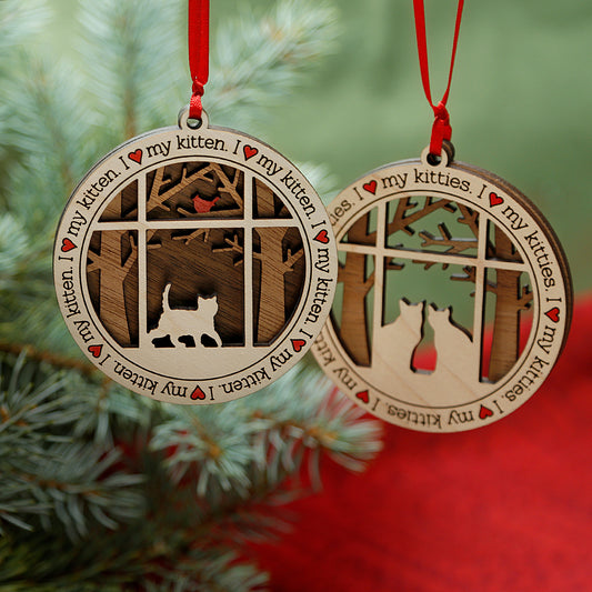 Custom Cat Ornaments