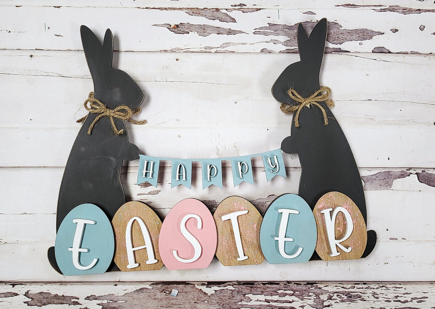 Happy Easter Spring Shelf Sitter DIY Kit