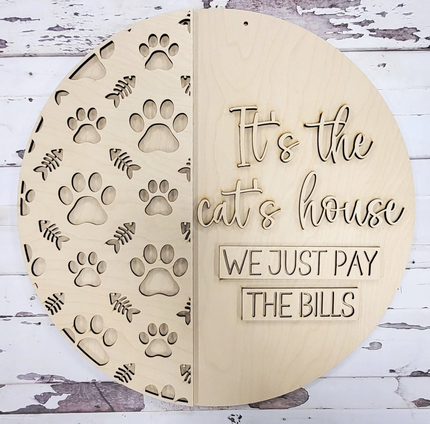 The Cat's House Door Hanger DIY Kit