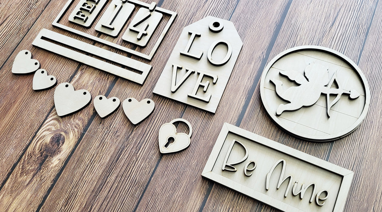 Cupid Tiered Tray DIY Kit