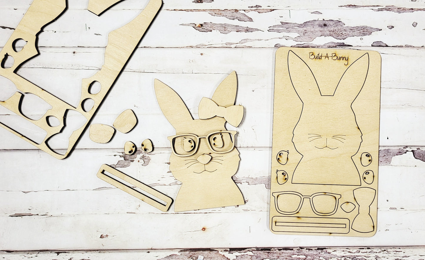 Build a Bunny Pop Out DIY Kit