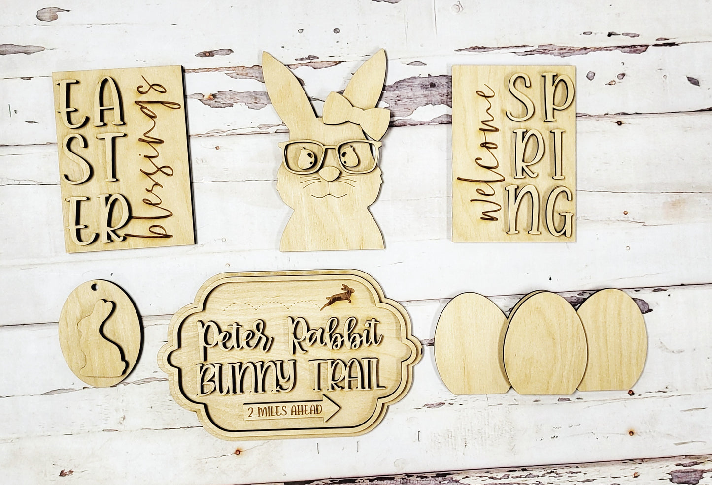 Peter Rabbit Bunny Trail Tiered Tray DIY Kit