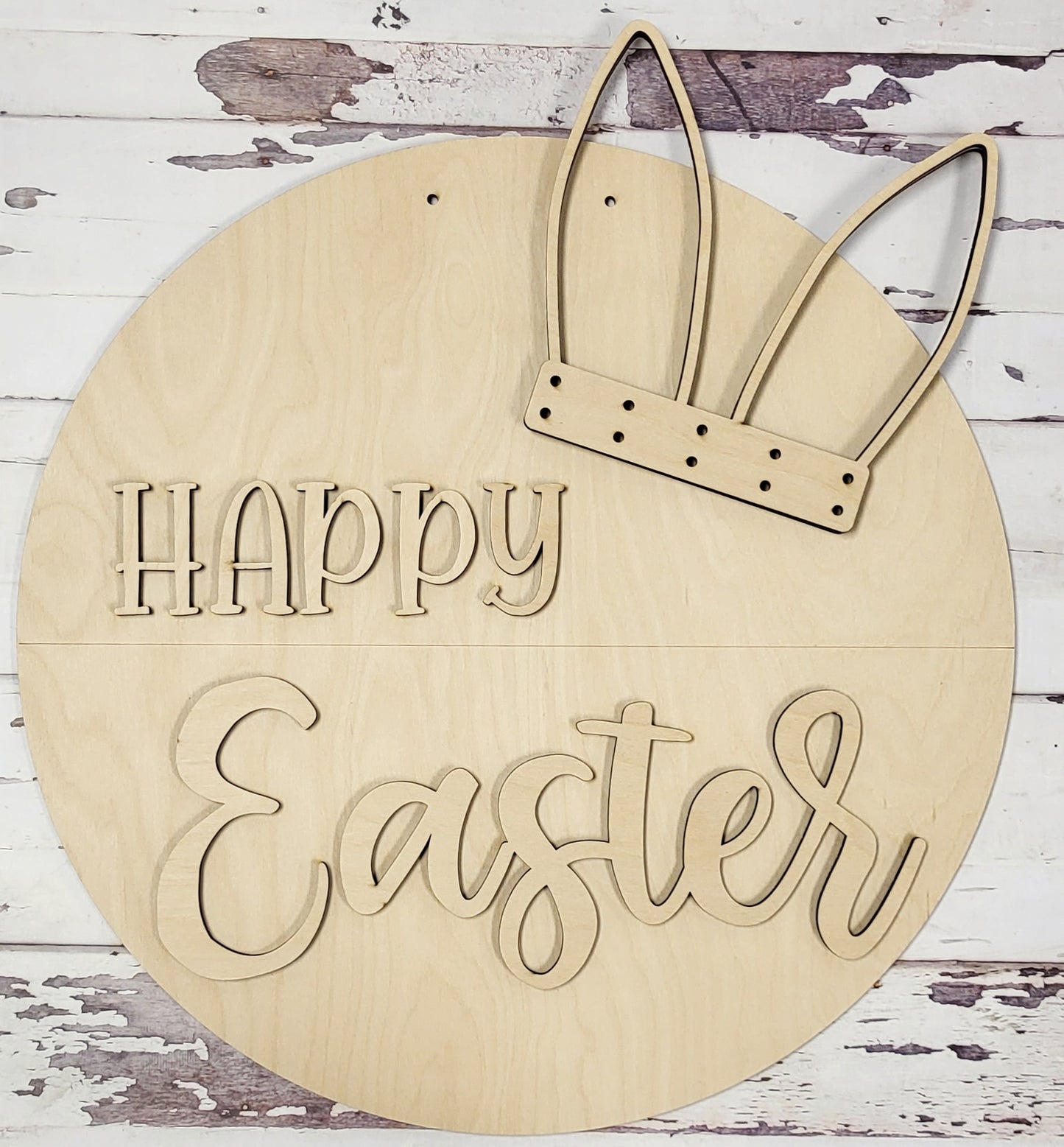 Happy Easter Door Hanger DIY Kit