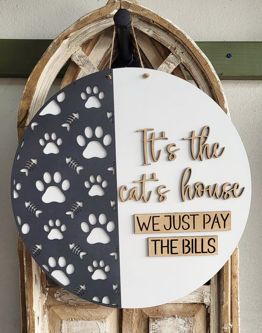 The Cat's House Door Hanger DIY Kit