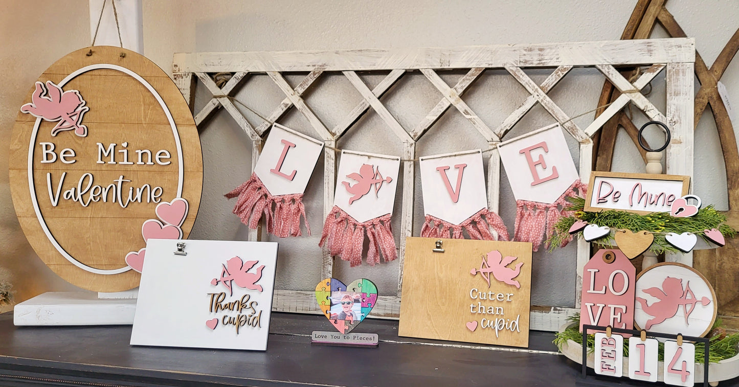 Cupid Love Banner DIY Kit