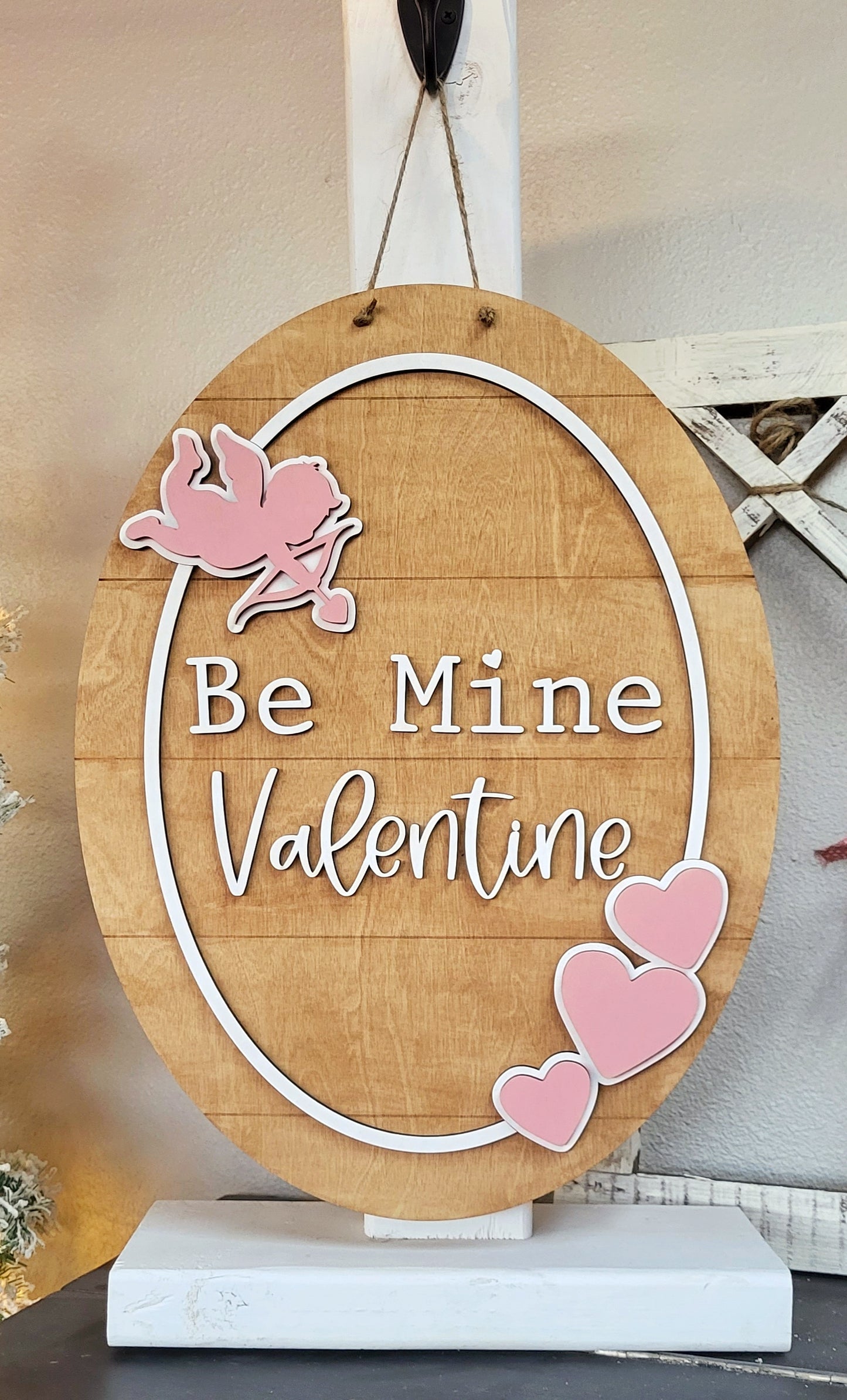 Be Mine Valentine Door Hanger DIY Kit