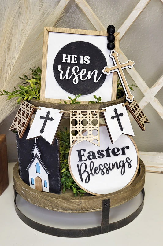 Easter Tiered Tray DIY Kit