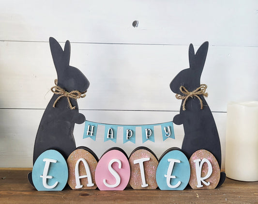 Happy Easter Spring Shelf Sitter DIY Kit