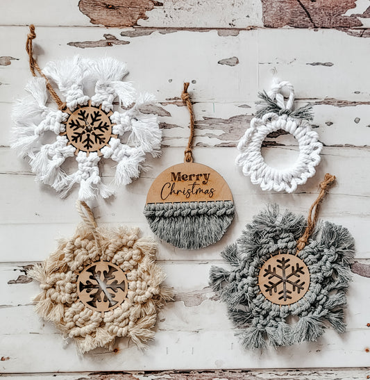 Macrame Ornament DIY Kit