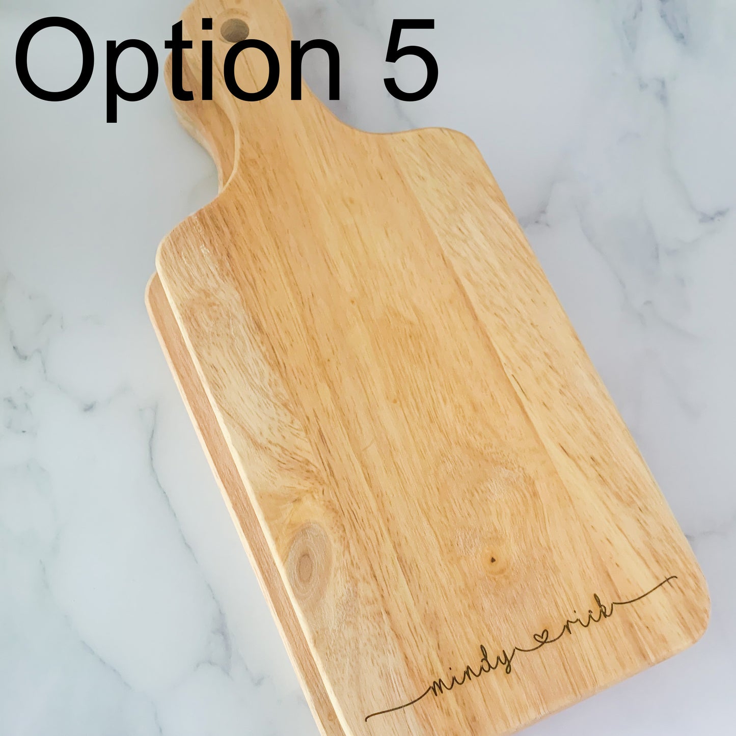 Custom Engraved Charcuterie Board